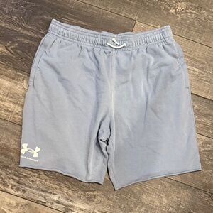 Under Armour Men's Light Gray Athletic Shorts
